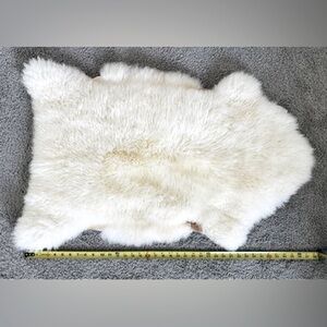 Authentic sheepskin